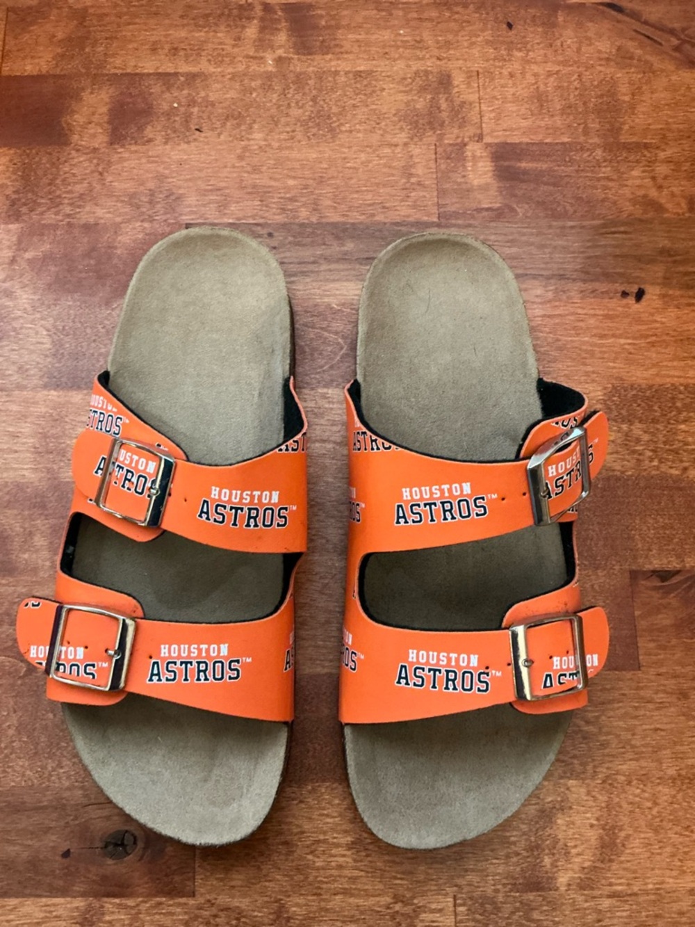 Sandals collectio Double-Buckle Slide Astros